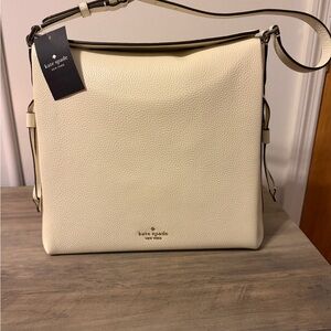 Kate Spade Ivory Shoulder Bag - dumpling